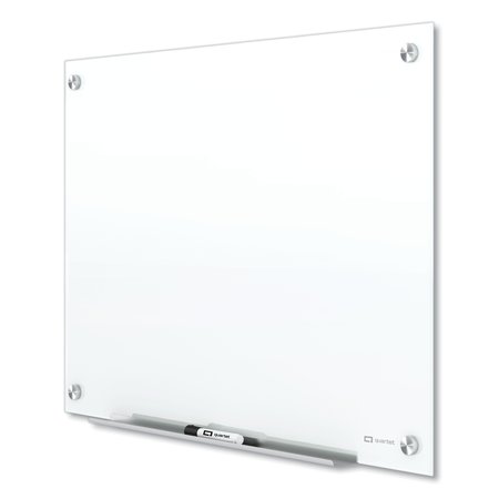 Quartet Brilliance Glass Dry-Erase Boards, 48 x 48, White Surface G24848W